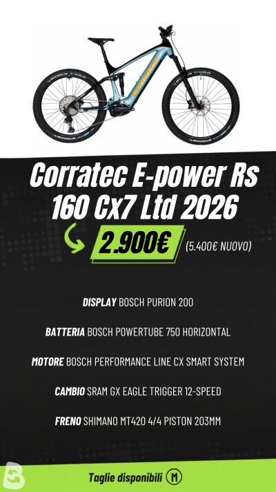 Corratec E-Power RS 160 Pro 2024