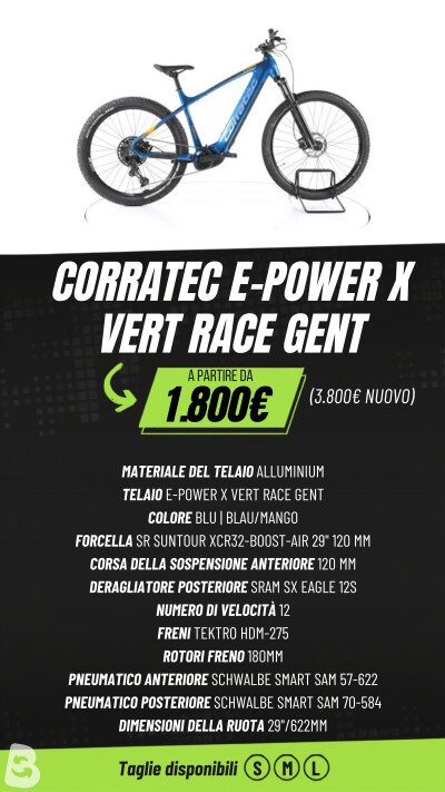 Corratec E-Power X Vert Race Gent 2024