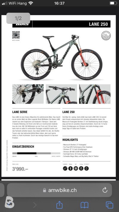 BiXS Lean 250 2019