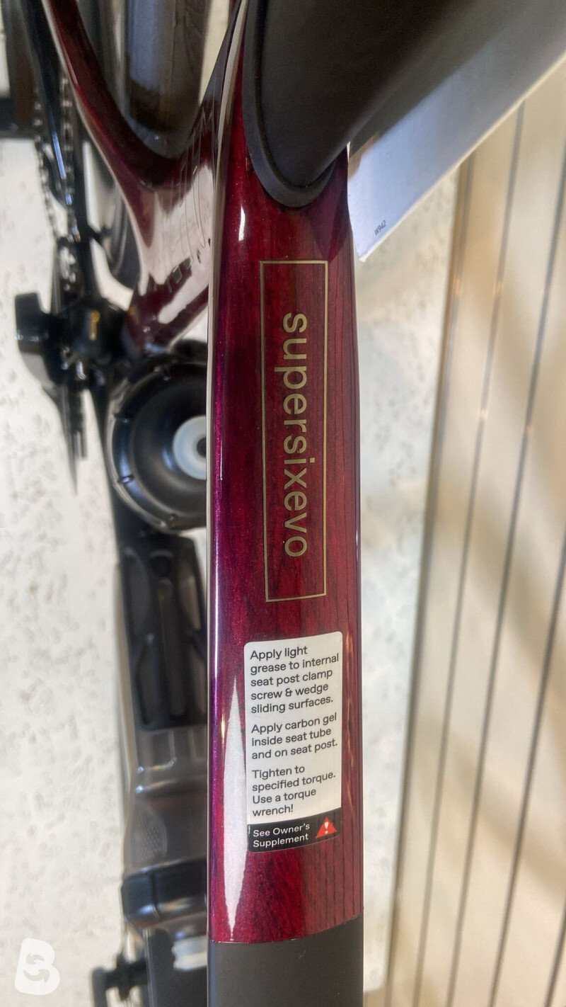 Cannondale SUPERSIX EVO LAB 71 (Marble Oxblood) 2024