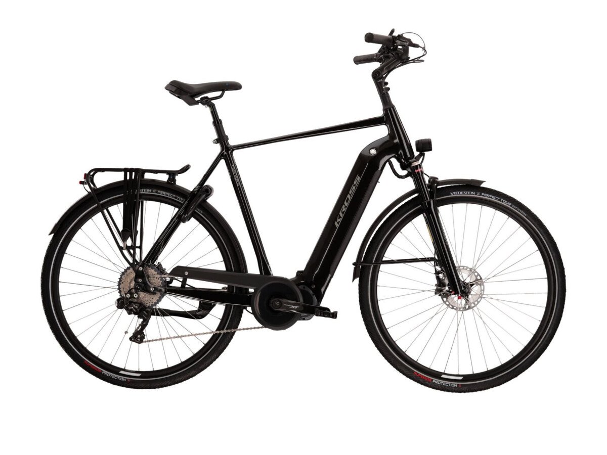 Kross Trans Hybrid Prestige Men 630 Wh black 2022