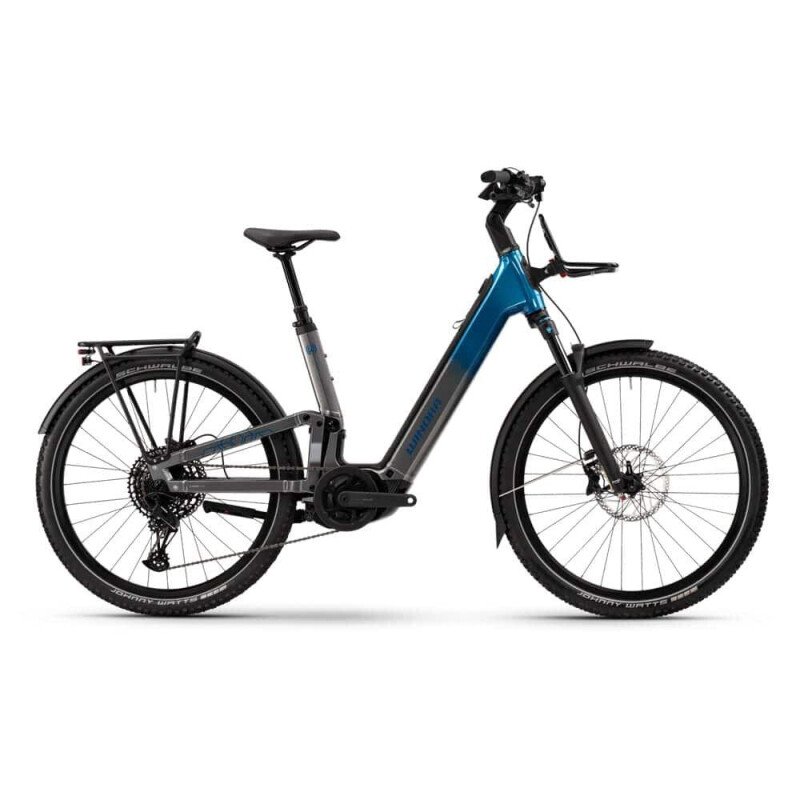 Winora Sinus FS X12 Low platinum blue 2025