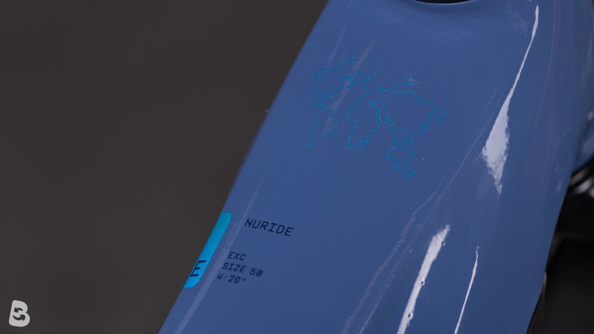 Cube Nuride Hybrid EXC 800 jeansblue´n´blue Trapeze 2026