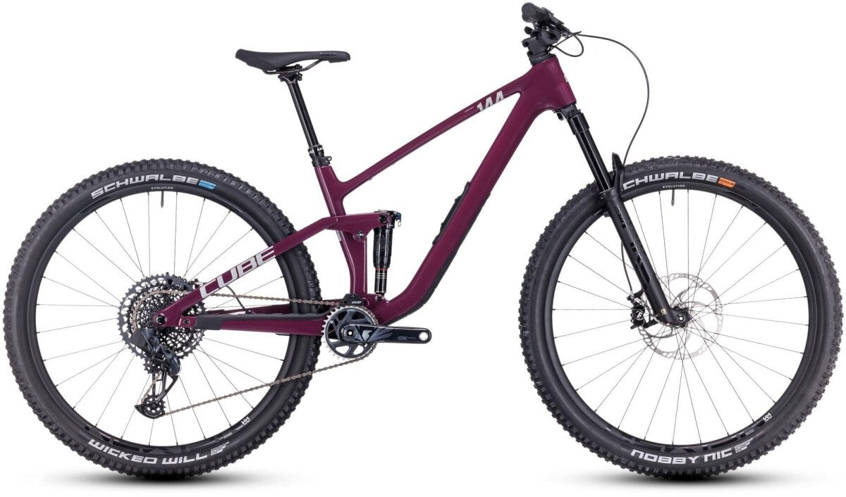 Cube Stereo ONE44 C:68X SLX wine´n´grey 2024