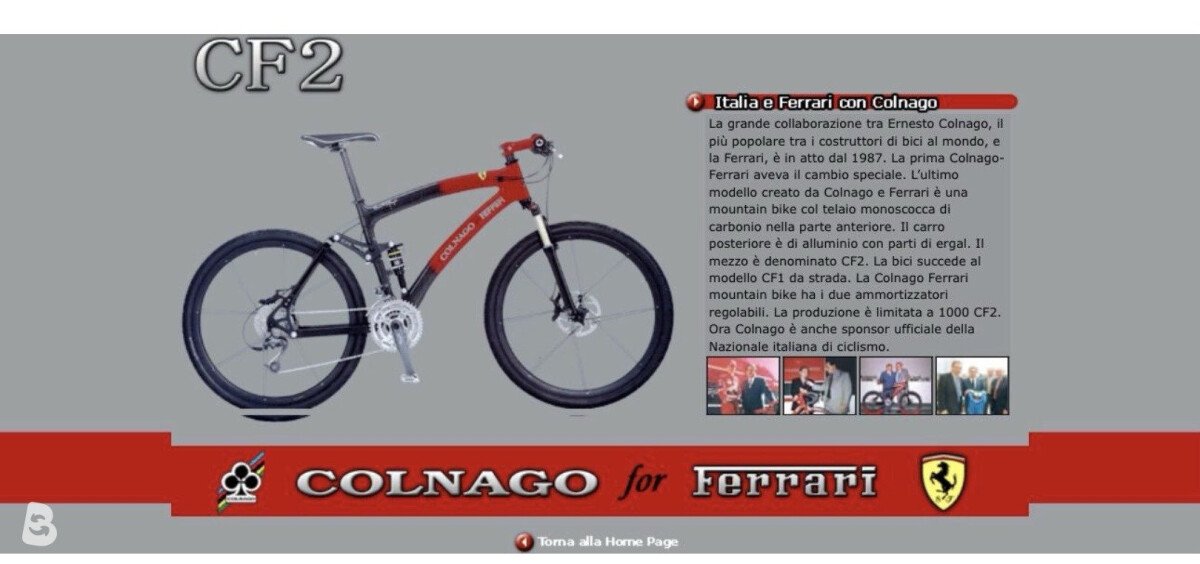 Colnago Ferrari 2001