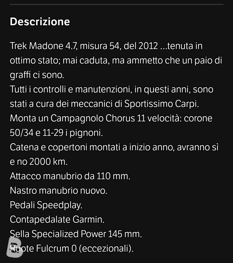 Trek Madone 4.7 2012