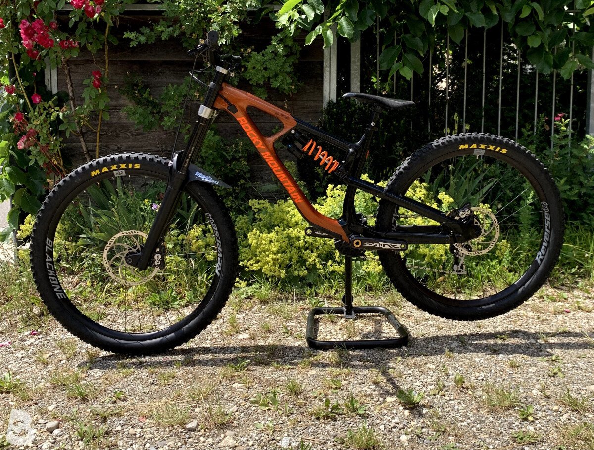 Rocky Mountain Slayer Carbon DH Orange/Schwarz Mullet 2021
