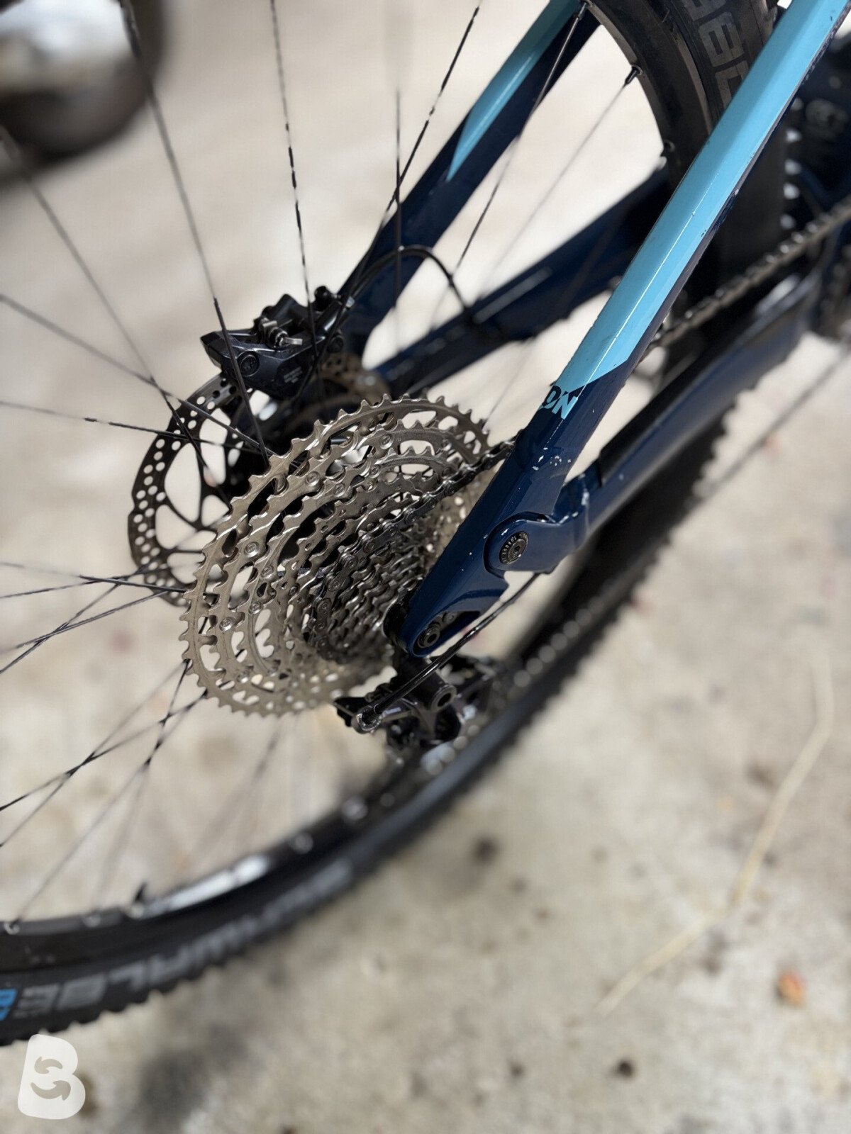 Canyon Neuron ON 8 S, Wire Blue 2021