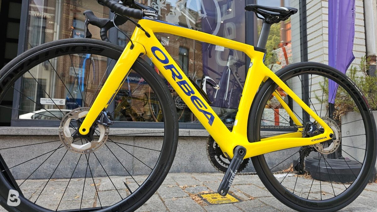 Orbea orca aero M20i team-d disc ultegra di2 + carbon wheels 2020