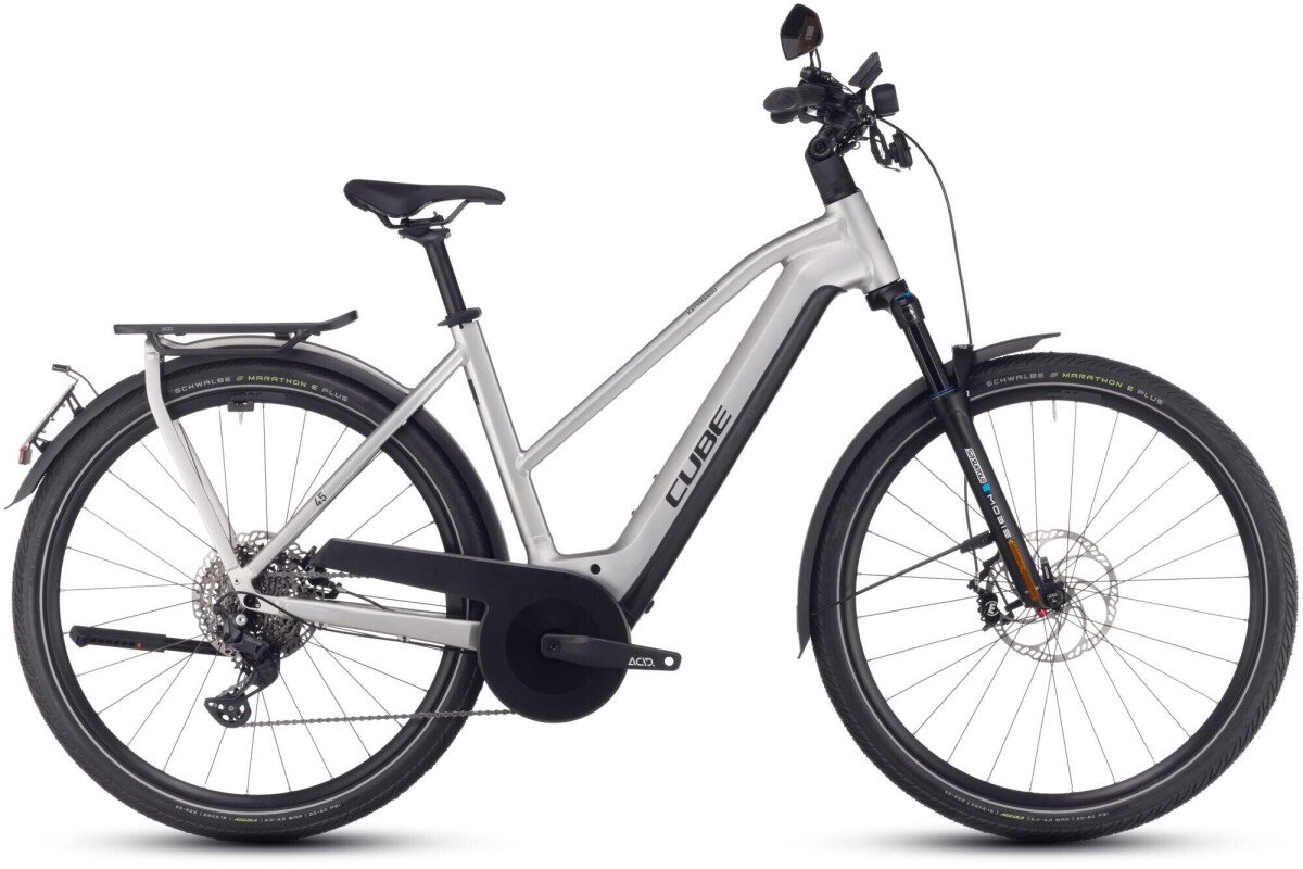 Cube Kathmandu Hybrid 45 750 grey'n'reflex Trapeze 2023