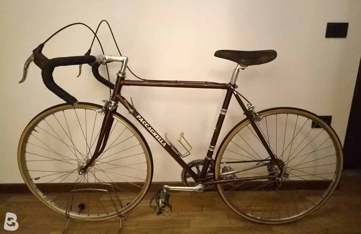 Paccagnella Vintage Bike Paccagnella 52 Columbus Campagnolo C-Record Super Record Eroica 1985