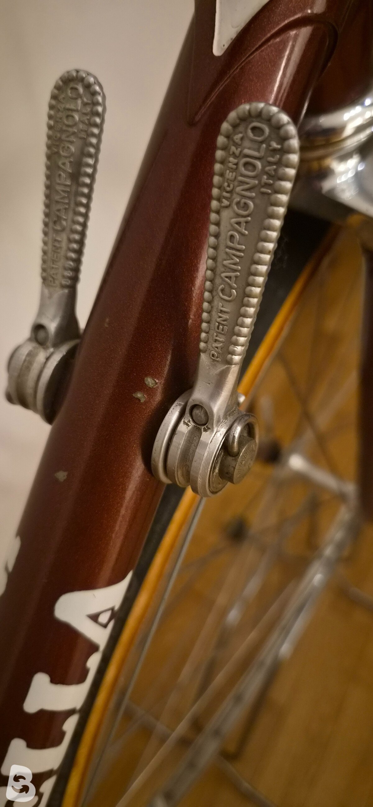 Paccagnella Vintage Bike Paccagnella 52 Columbus Campagnolo C-Record Super Record Eroica 1985