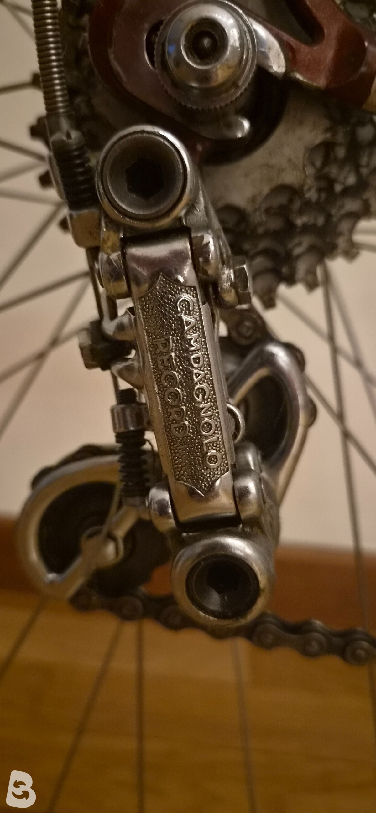 Paccagnella Vintage Bike Paccagnella 52 Columbus Campagnolo C-Record Super Record Eroica 1985