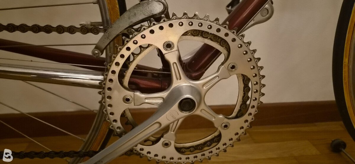 Paccagnella Vintage Bike Paccagnella 52 Columbus Campagnolo C-Record Super Record Eroica 1985