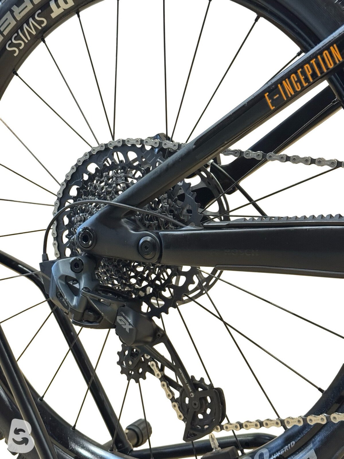 Stevens E-Inception AM 8.7.1 GTF Carbon Sram GX AXS 2023