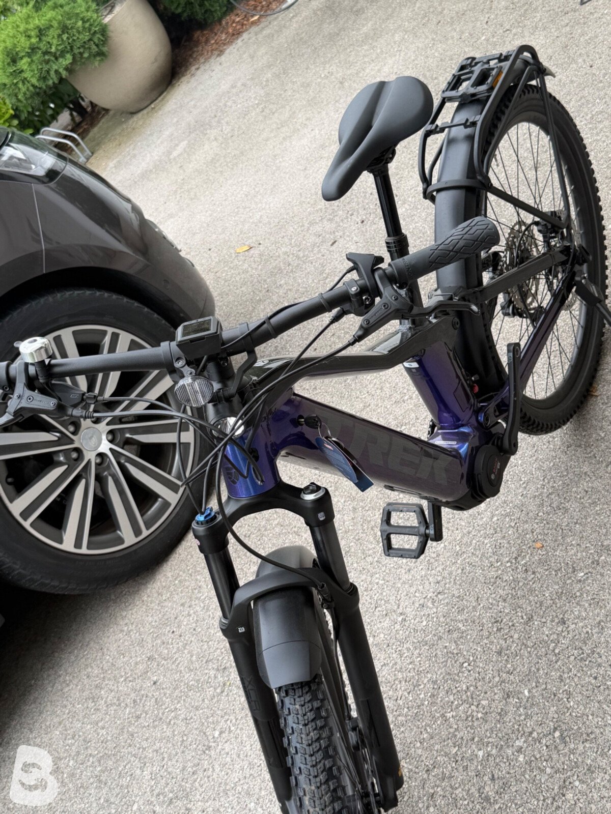 Trek Powerfly FS 4 Equipped Purple Flip/ Black - Rahmengröße : 39cm / 15,5" 2021