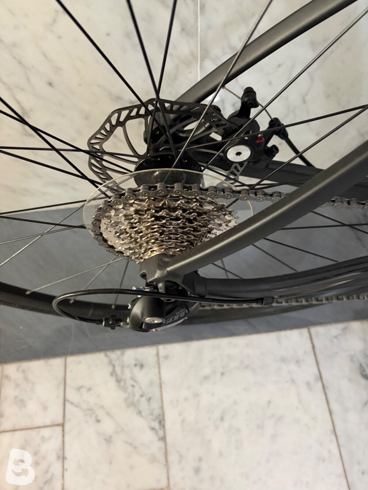 Triban RC 500 FLAT BAR DISC ROAD BIKE - SORA 2020