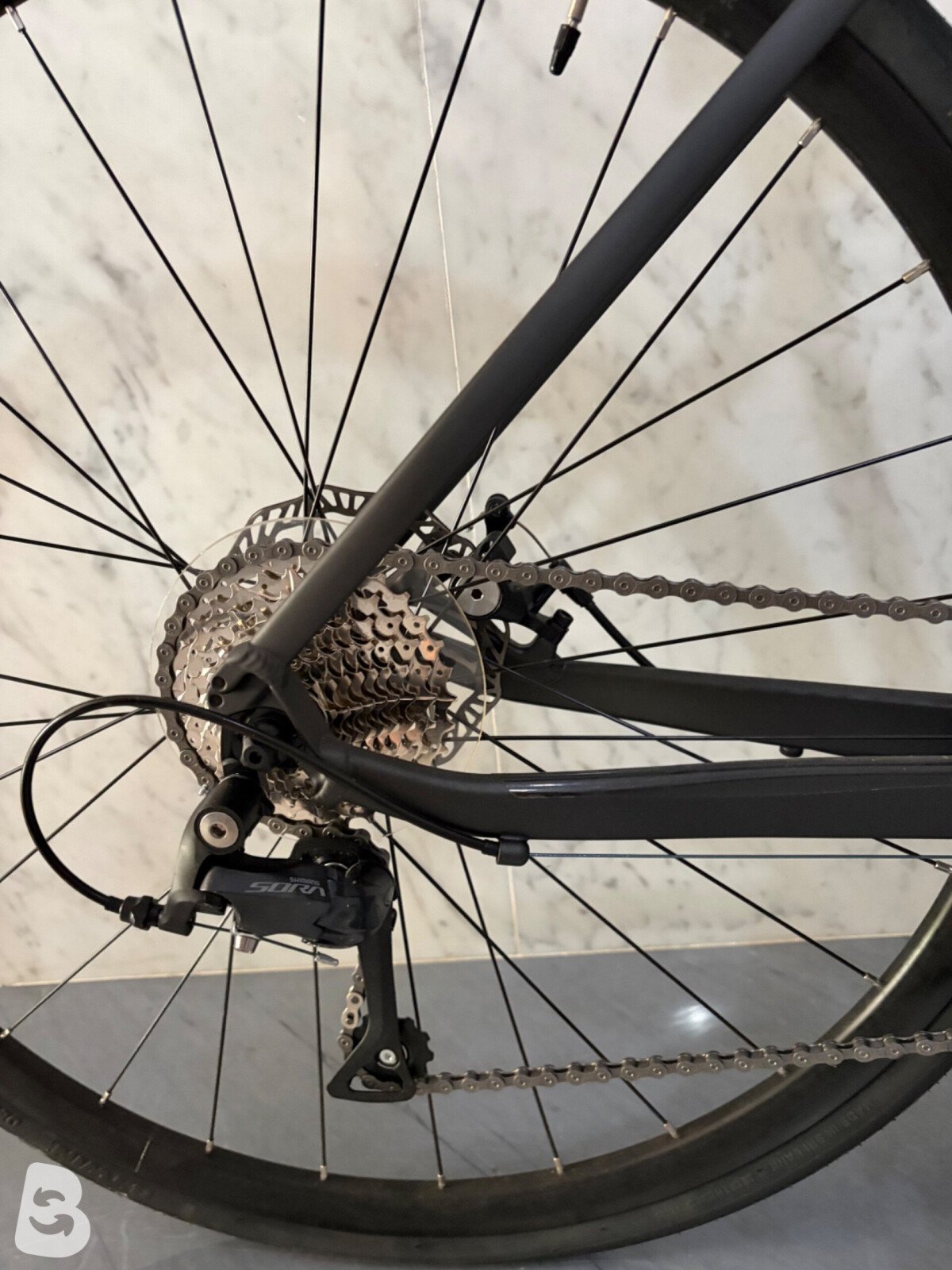 Triban RC 500 FLAT BAR DISC ROAD BIKE - SORA 2020