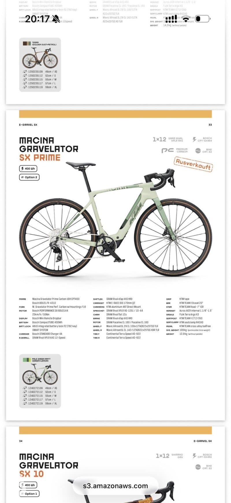 KTM Macina Gravelator Sx Prime 2025