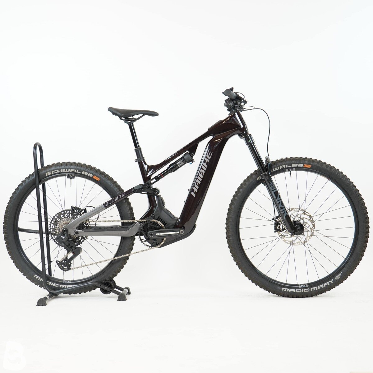Haibike Allmtn CF 9 black platinum Testrad 2025