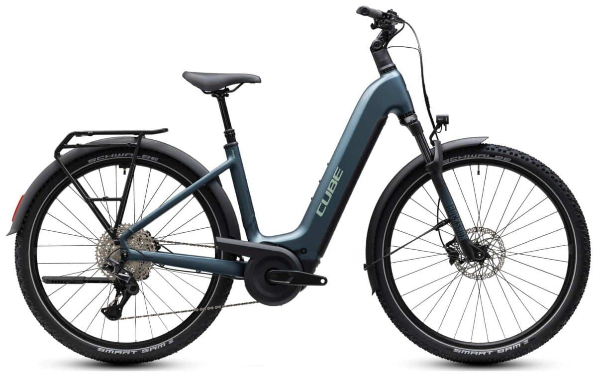 Cube Nuride Hybrid Pro 800 deepteal´n´blue Easy Entry 2027