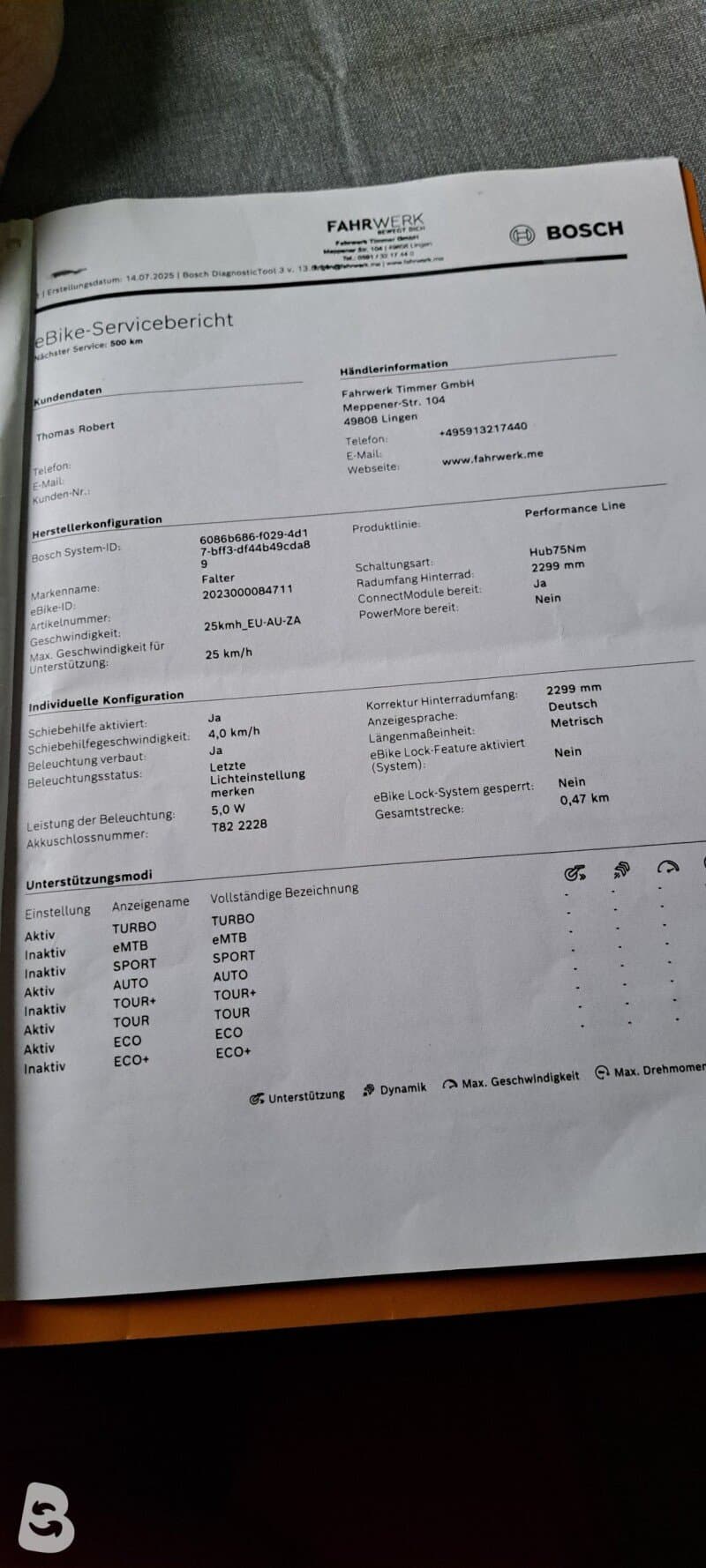 Falter 9,4 SE 2024