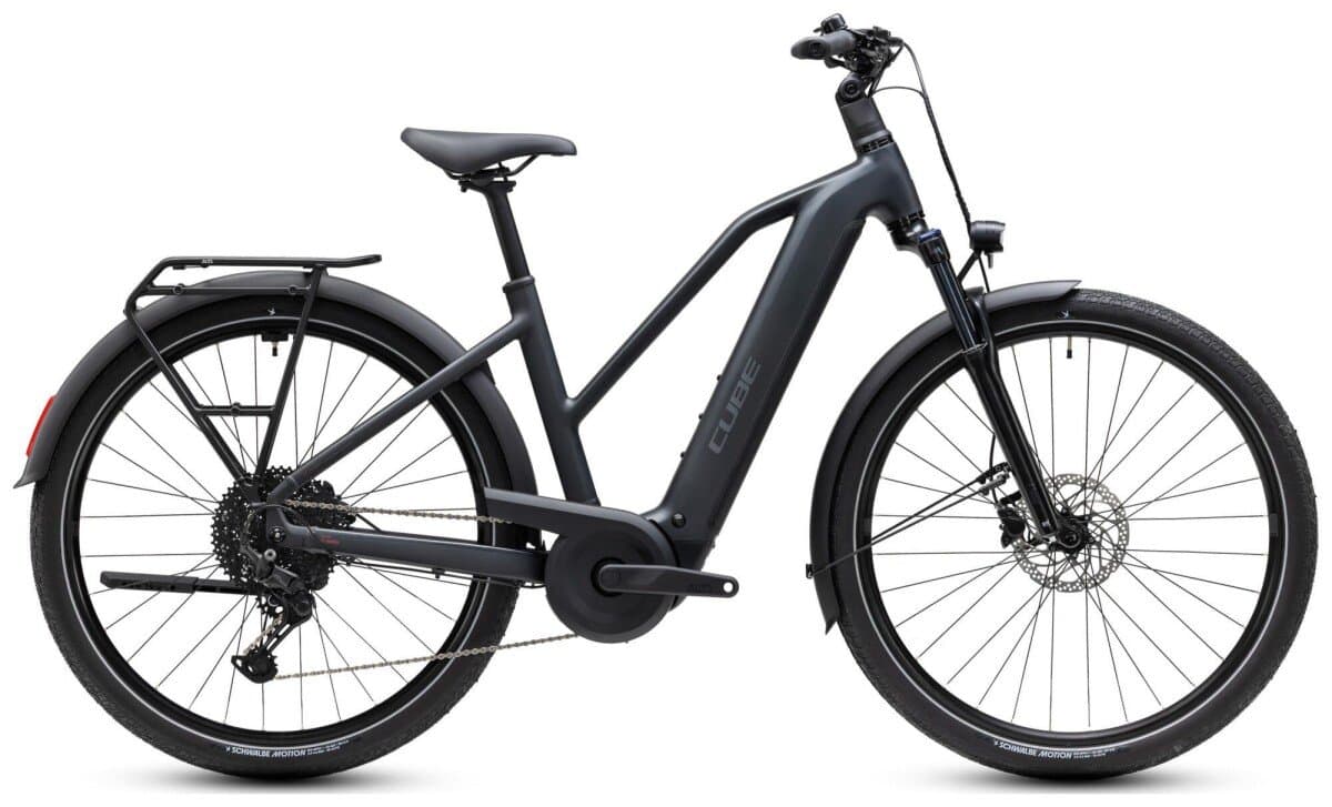 Cube Touring Hybrid ONE 600 grey´n´coolgrey Trapeze 2027