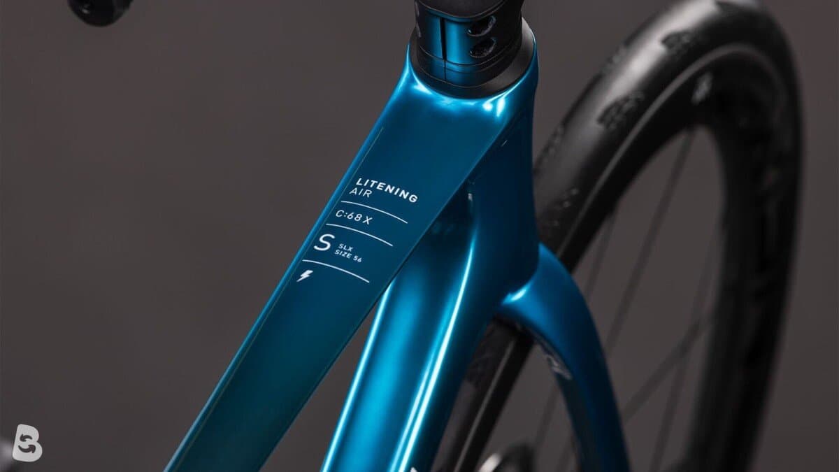 Cube Litening AIR C:68X SLX chromeblue´n´liquidblue 2026