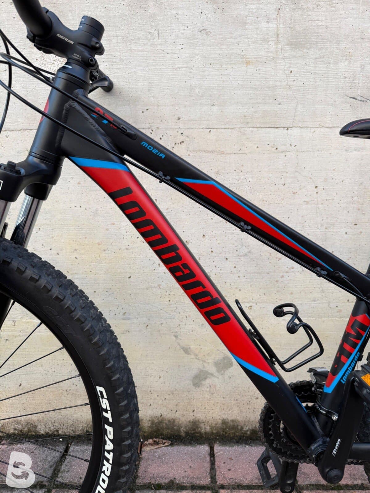 Lombardo Mozia 35cm Hard Tail Front Suspension Alloy Mountain Bike 2022