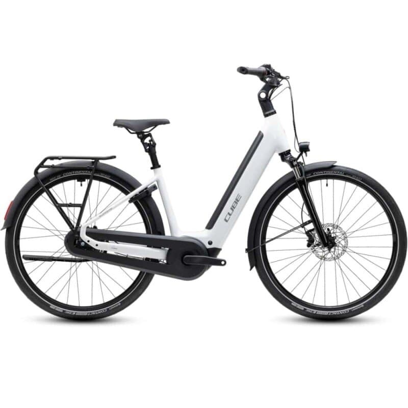 Cube Supreme RT Hybrid Comfort EX 600 metallicwhite´n´reflex Easy Entry 2027