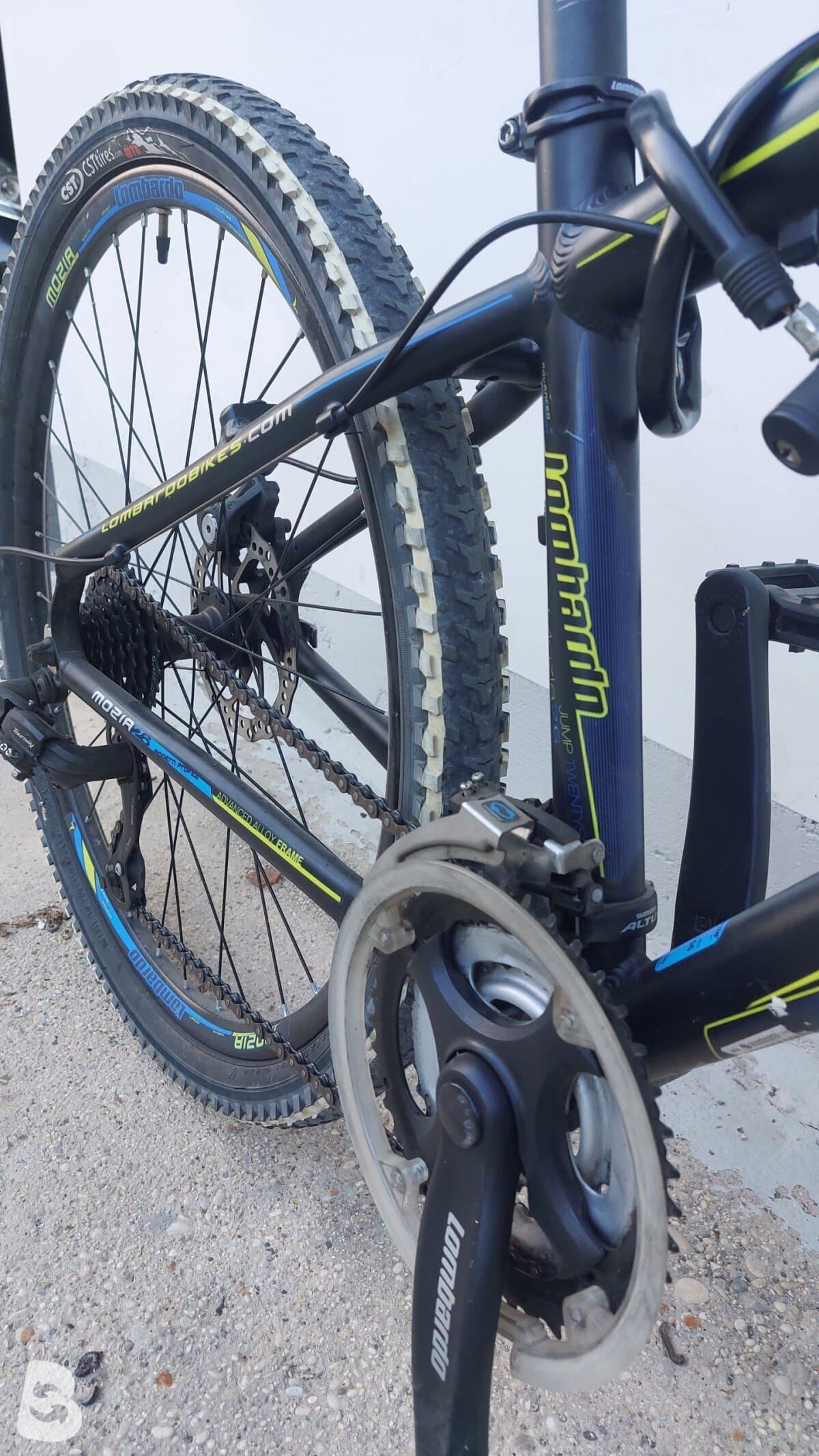 Lombardo Mozia 40CM Hard Tail Front Suspension Alloy Mountain Bike 2022