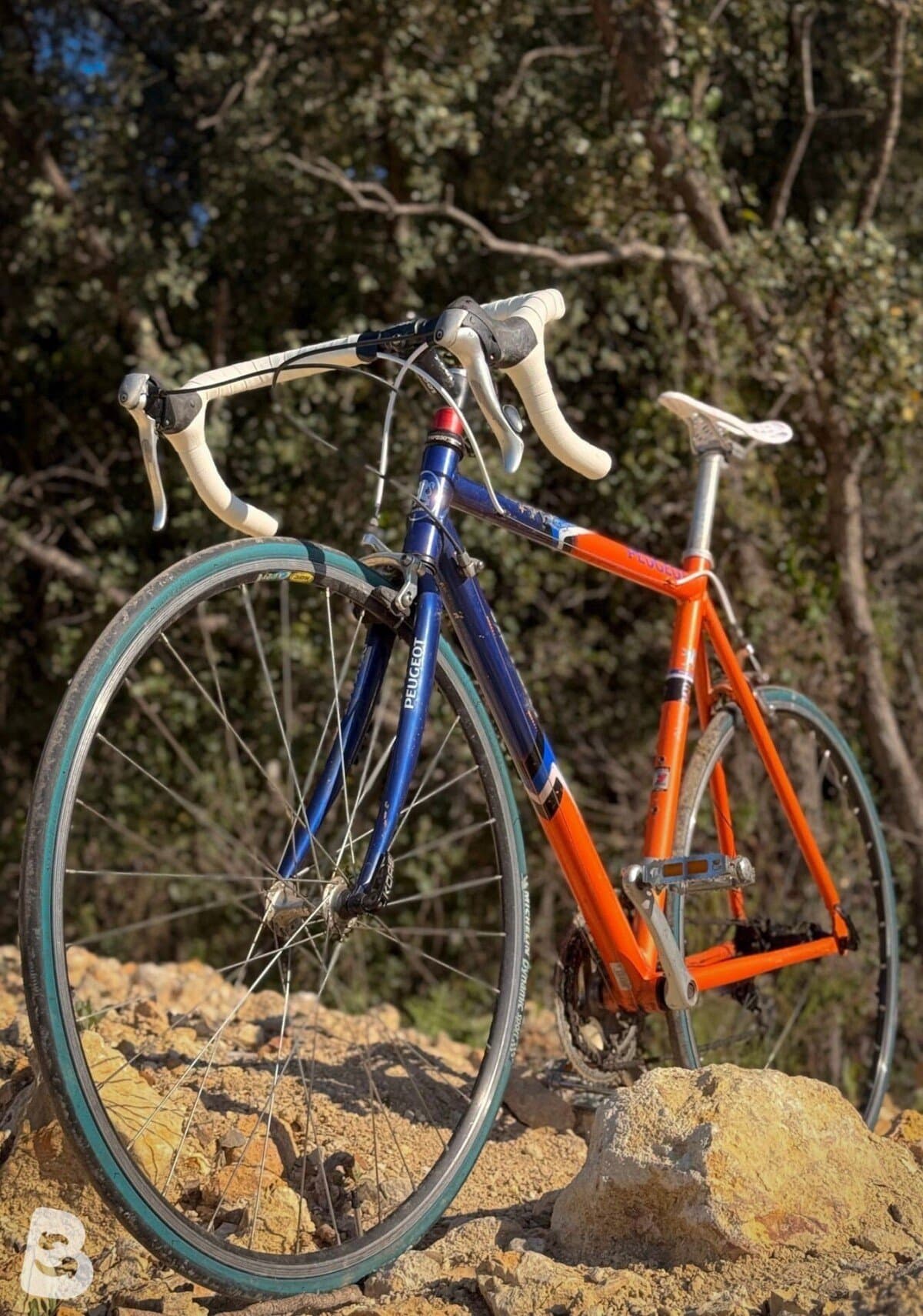 Peugeot Vélo route vintage / Vintage Road Bike – Taille L – Shimano EXAGE – Cadre aluminium 2000