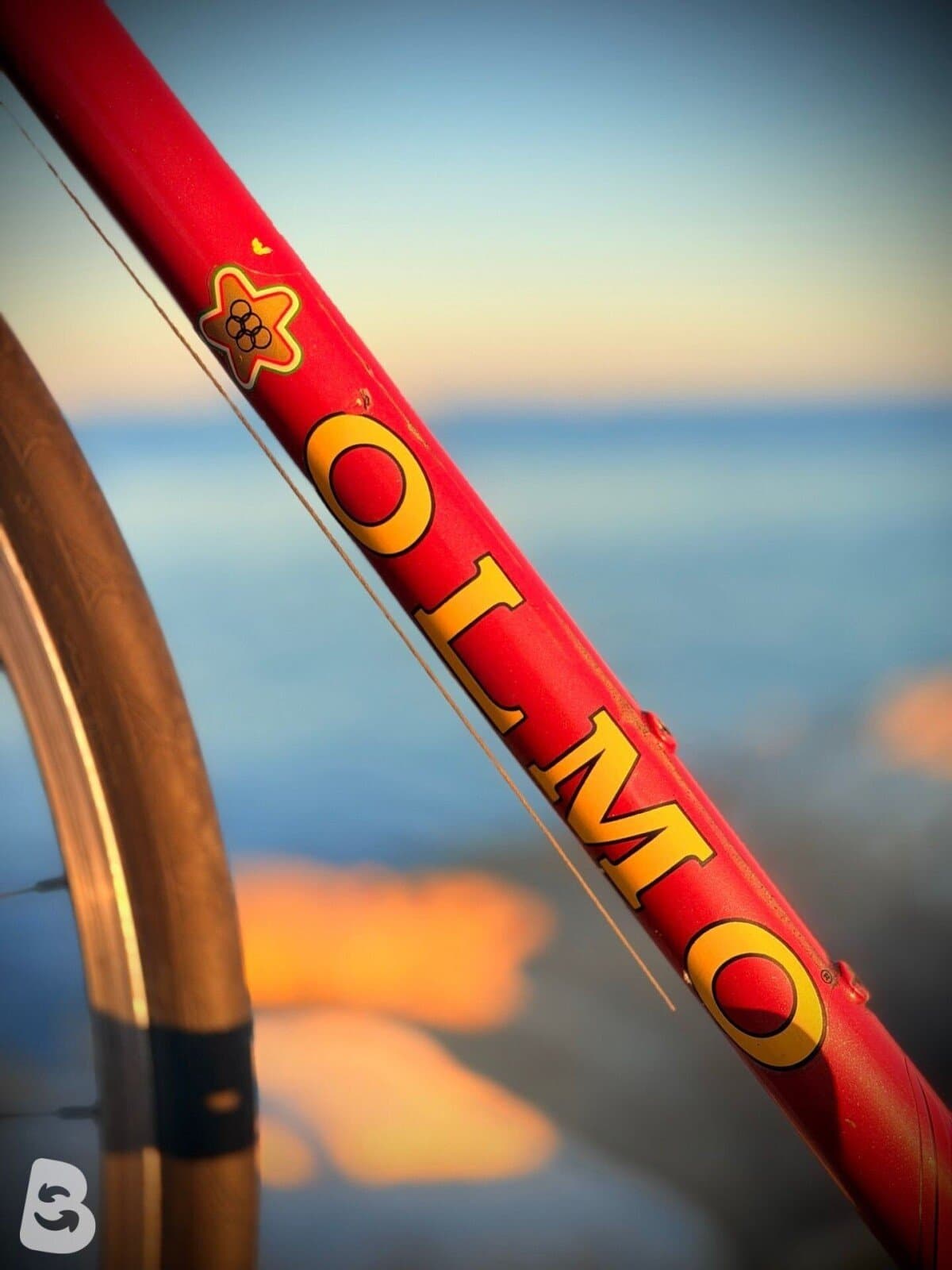 Olmo Vélo route vintage / Vintage Road Bike – Taille XL – Shimano 600 – Cadre acier 1980