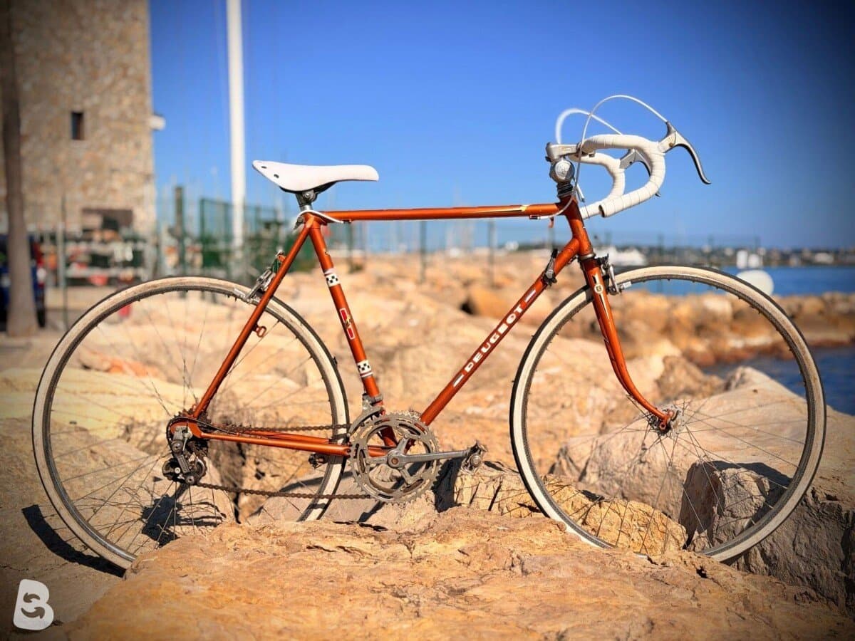 Peugeot Vélo route vintage / Vintage Road Bike – Taille L – Simplex – Cadre acier 1980