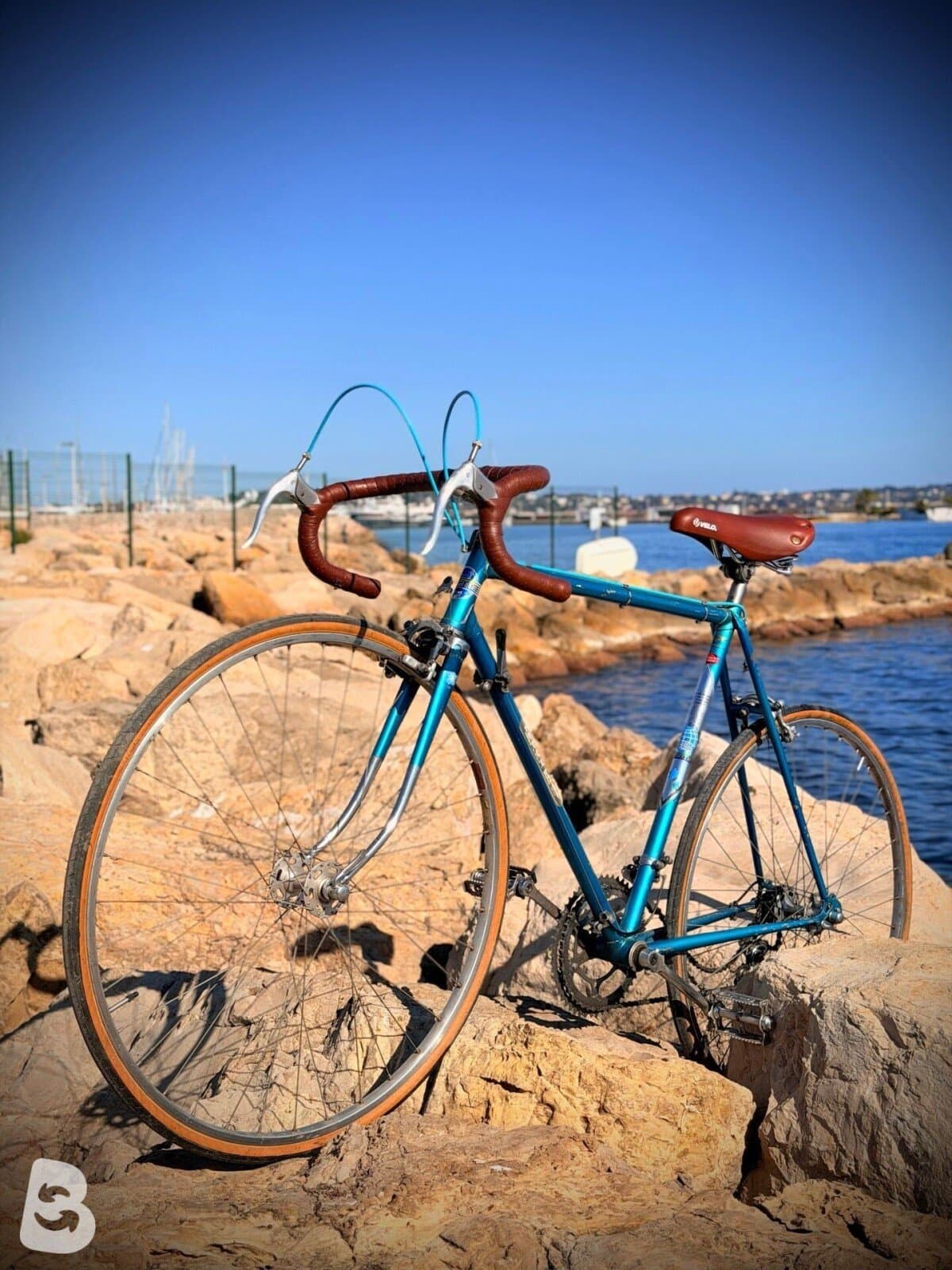Gitane Vélo route vintage / Vintage Road Bike – Taille L – Huret – Cadre acier 1980