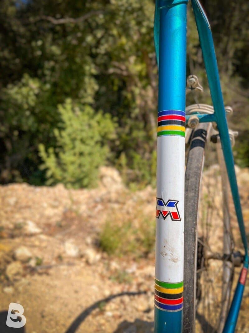 MBK Vélo route vintage / Vintage Road Bike – Taille M – Huret – Cadre acier 1980
