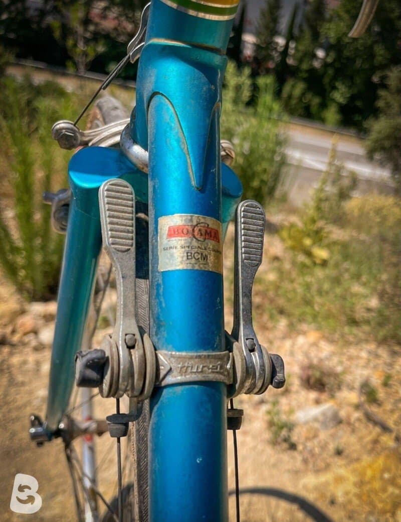 MBK Vélo route vintage / Vintage Road Bike – Taille M – Huret – Cadre acier 1980