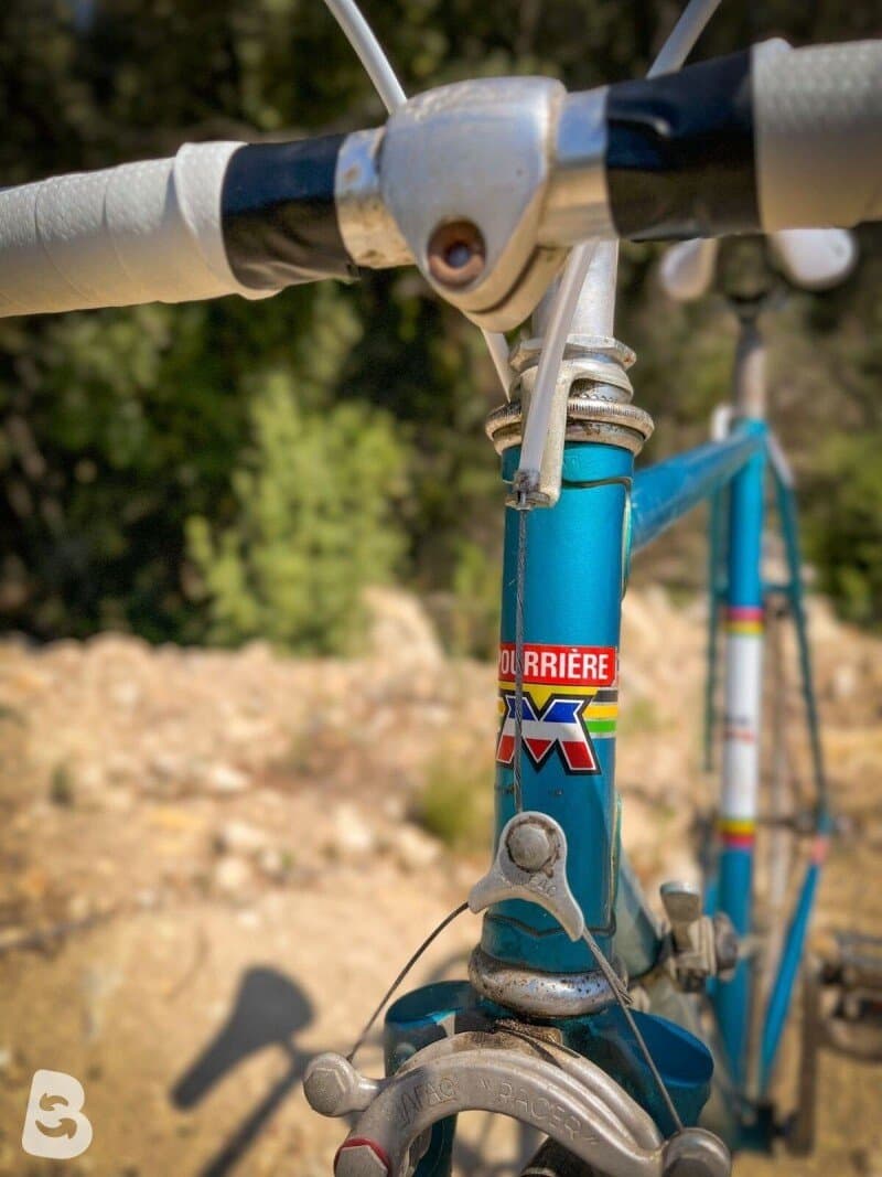MBK Vélo route vintage / Vintage Road Bike – Taille M – Huret – Cadre acier 1980