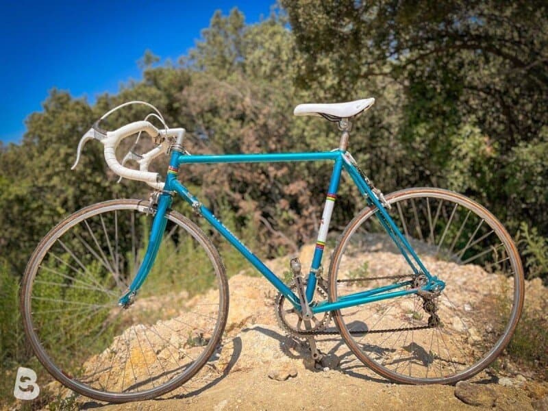 MBK Vélo route vintage / Vintage Road Bike – Taille M – Huret – Cadre acier 1980