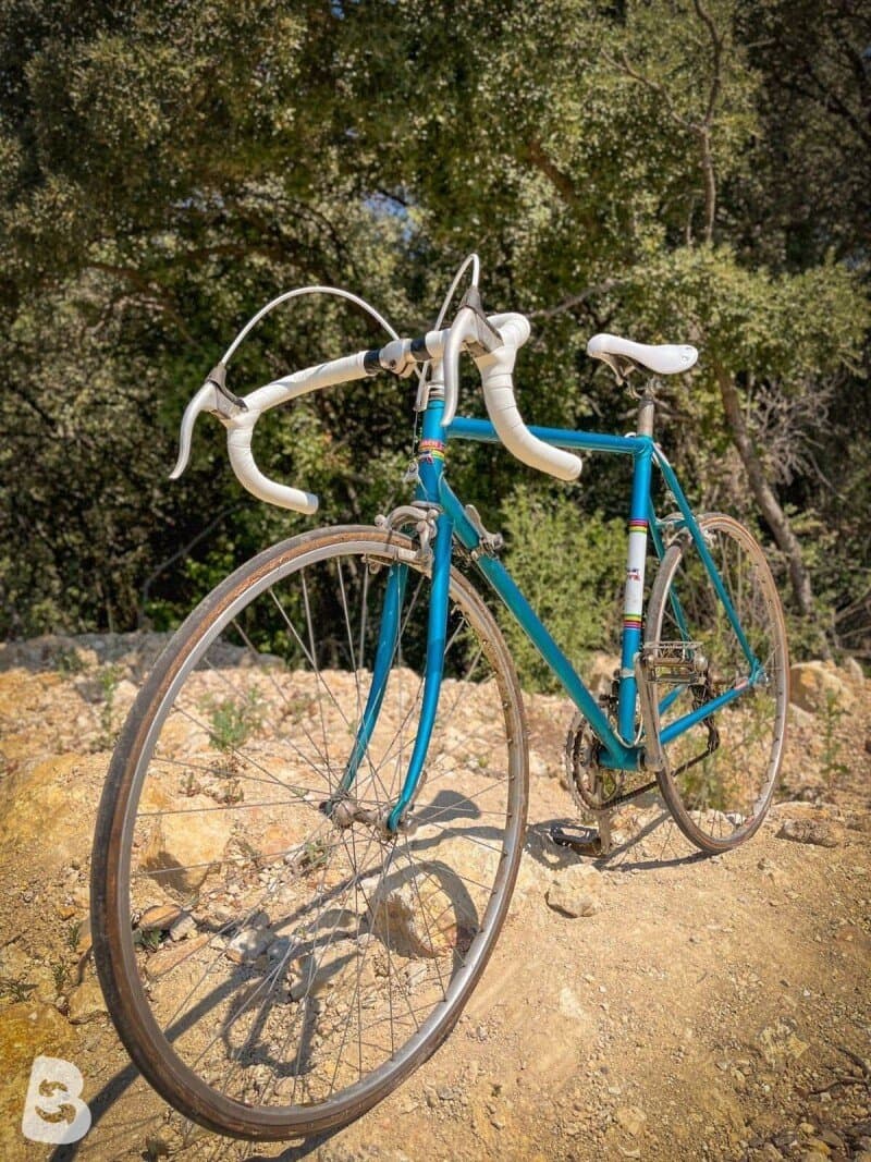 MBK Vélo route vintage / Vintage Road Bike – Taille M – Huret – Cadre acier 1980