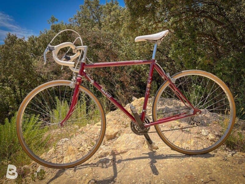 Talbot Vélo route vintage / Vintage Road Bike – Taille M – Simplex – Cadre acier 1980