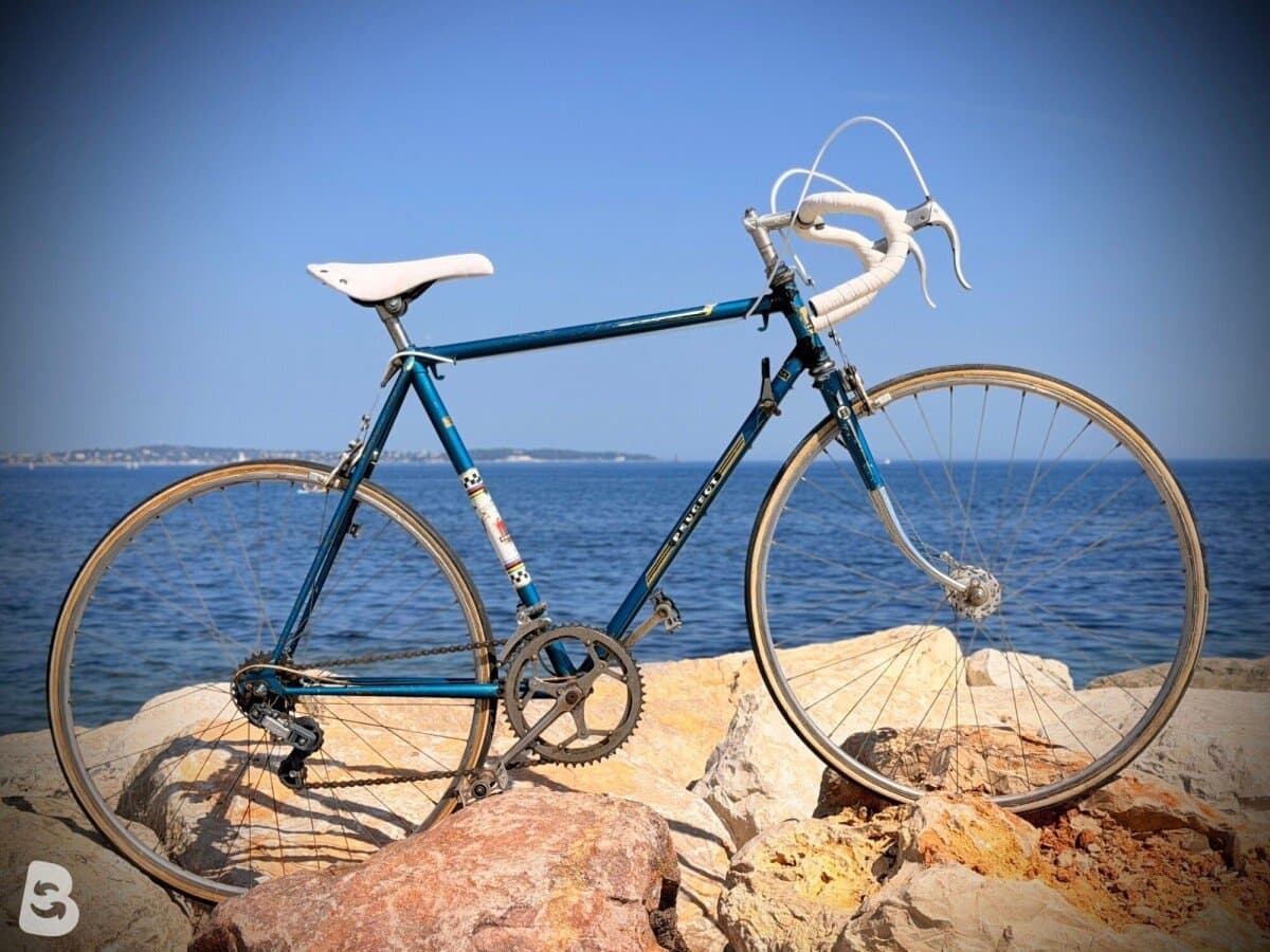 Peugeot Vélo route vintage / Vintage Road Bike – Taille M – Simplex – Cadre acier 1980