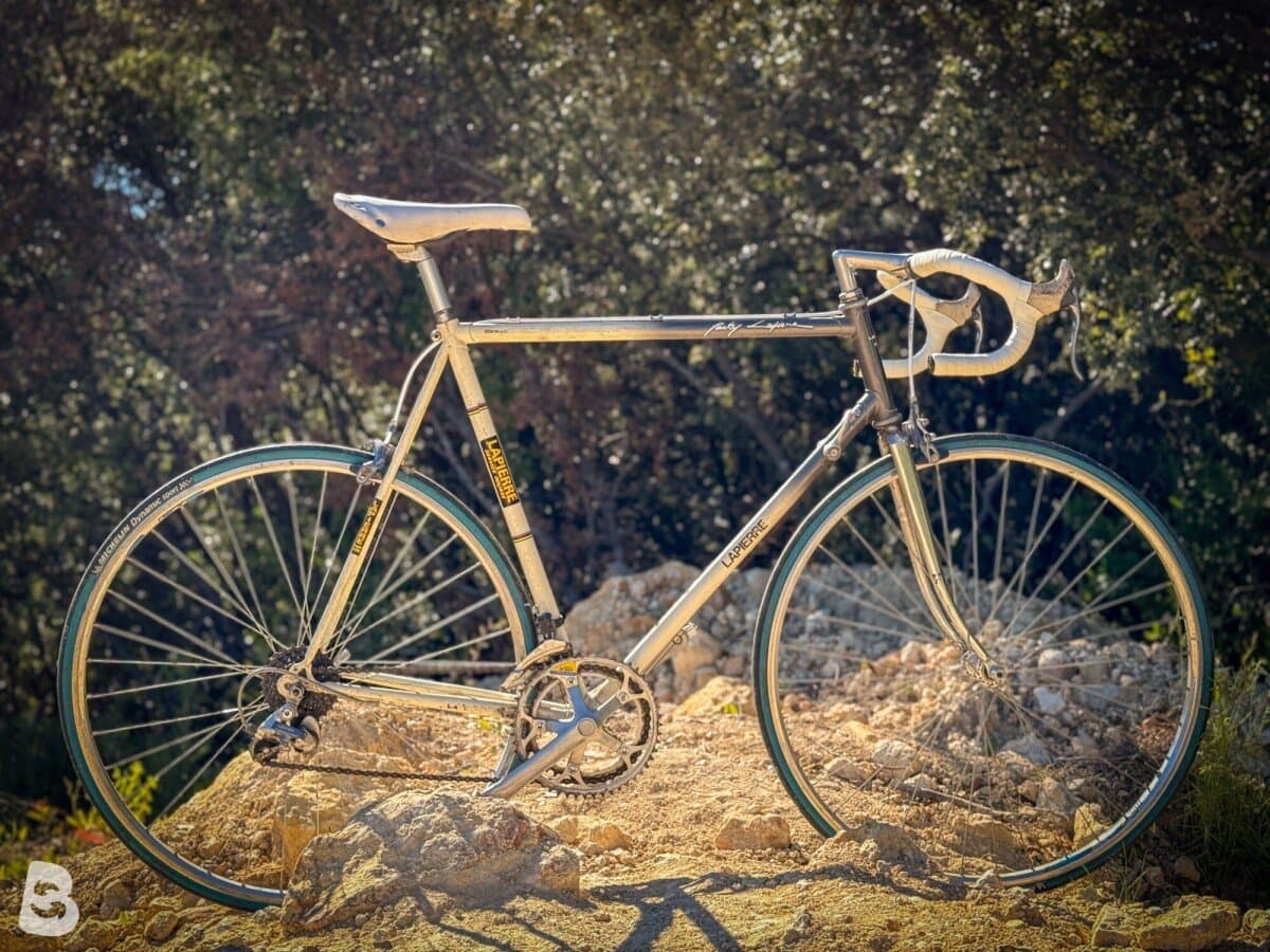 Lapierre Vélo route vintage / Vintage Road Bike – Taille L – Shimano EXAGE – Cadre acier 1990
