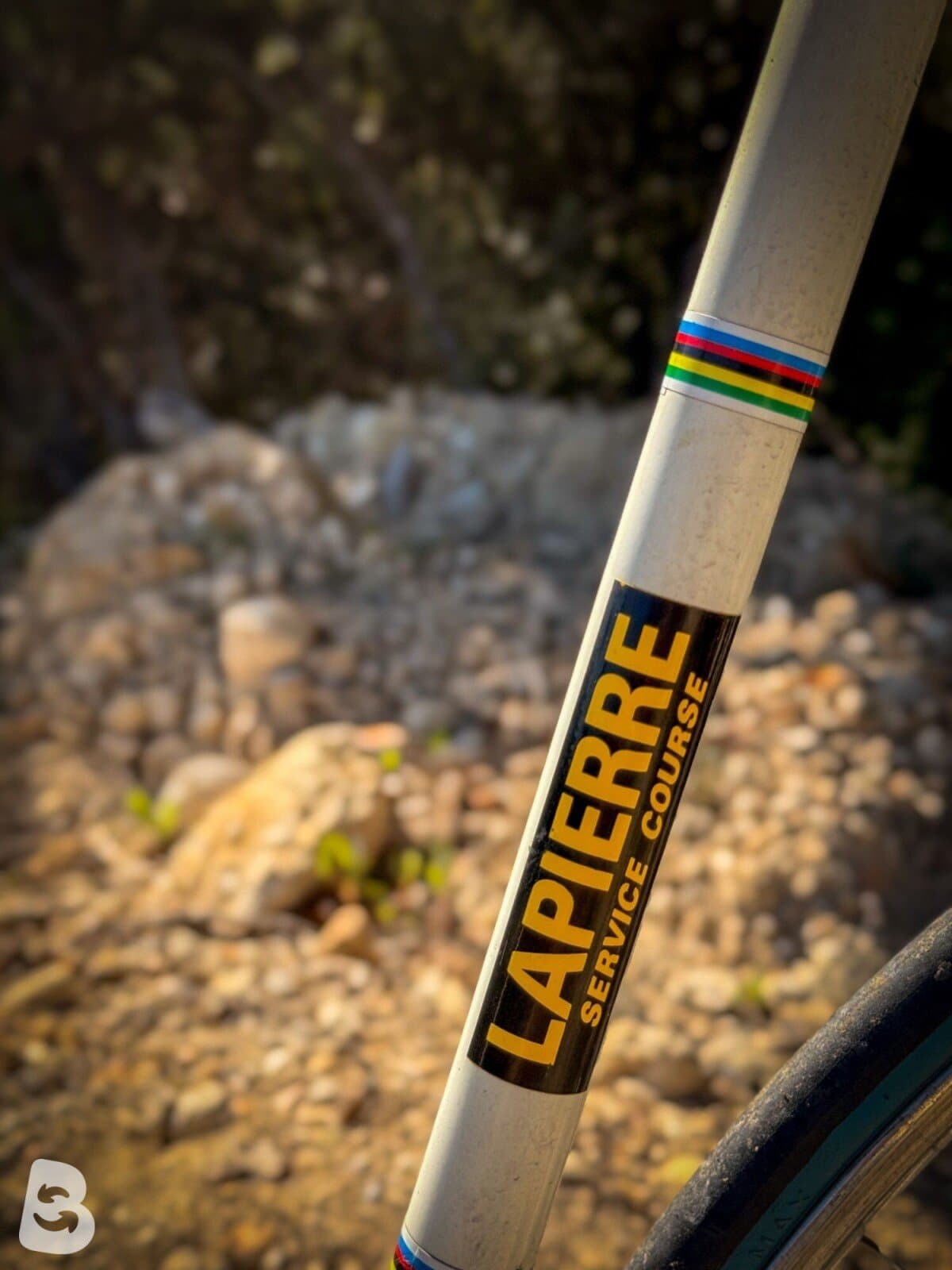Lapierre Vélo route vintage / Vintage Road Bike – Taille L – Shimano EXAGE – Cadre acier 1990