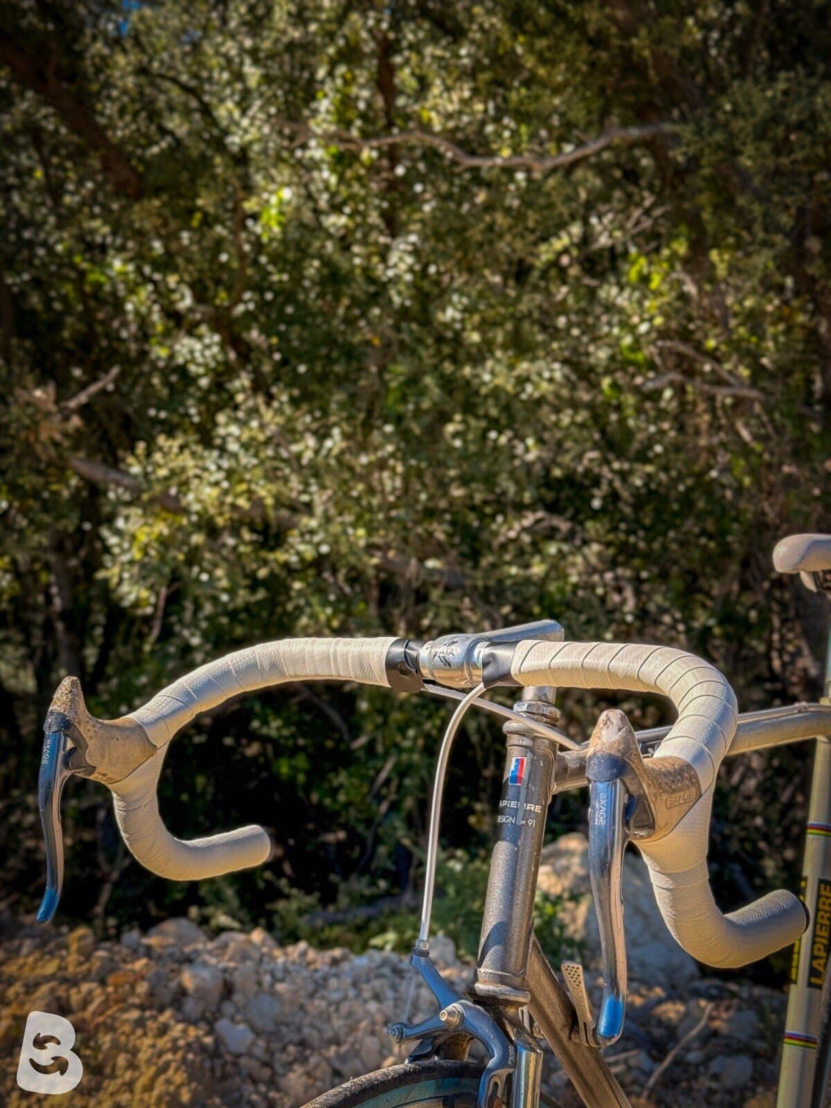 Lapierre Vélo route vintage / Vintage Road Bike – Taille L – Shimano EXAGE – Cadre acier 1990