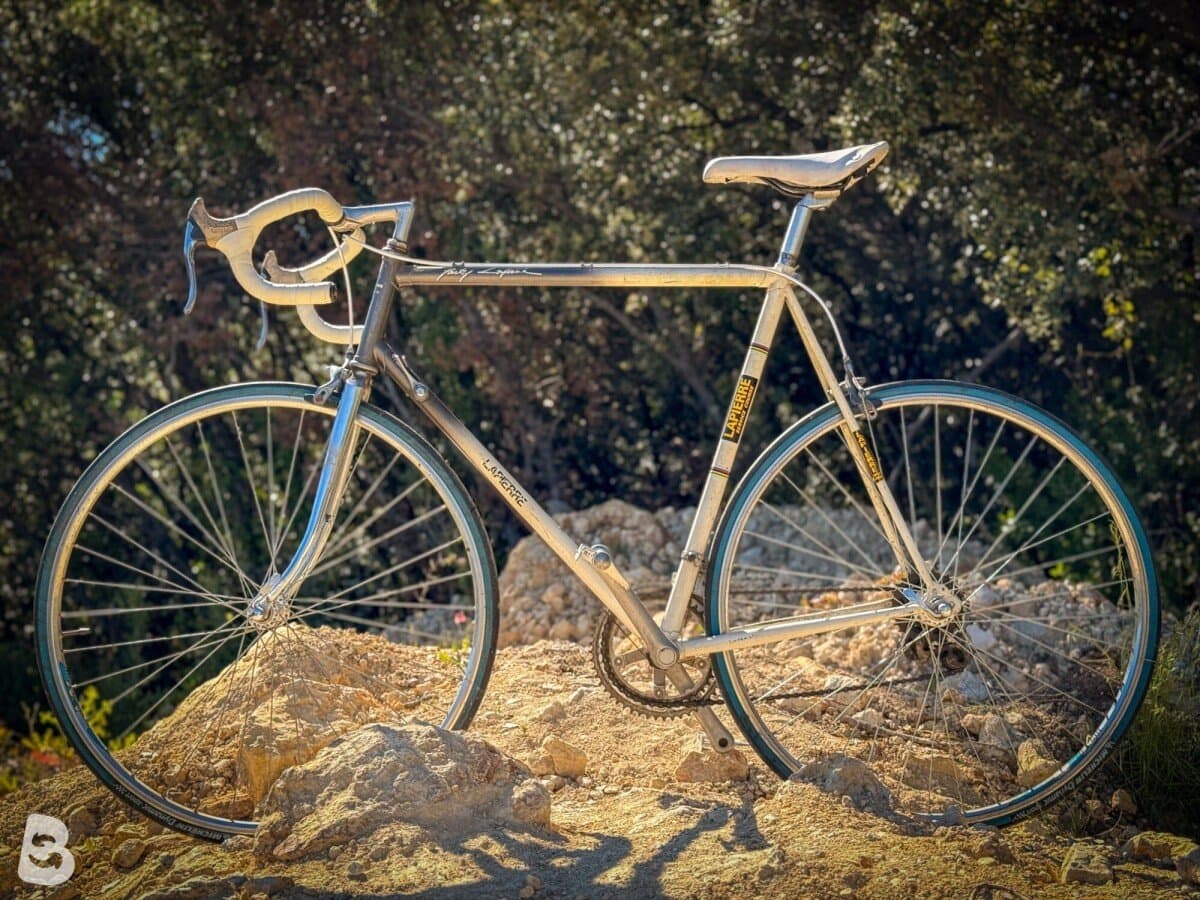 Lapierre Vélo route vintage / Vintage Road Bike – Taille L – Shimano EXAGE – Cadre acier 1990