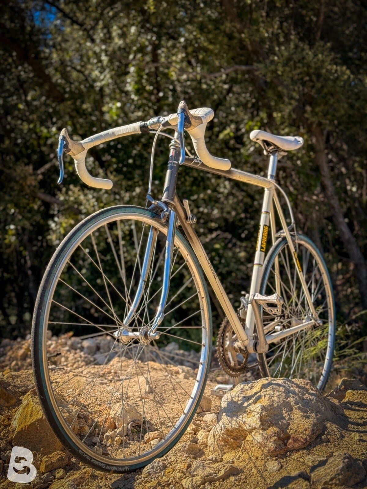 Lapierre Vélo route vintage / Vintage Road Bike – Taille L – Shimano EXAGE – Cadre acier 1990