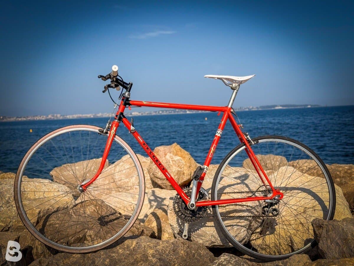 Peugeot Vélo route vintage / Vintage Road Bike – Taille M – Simplex – Cadre acier 1980