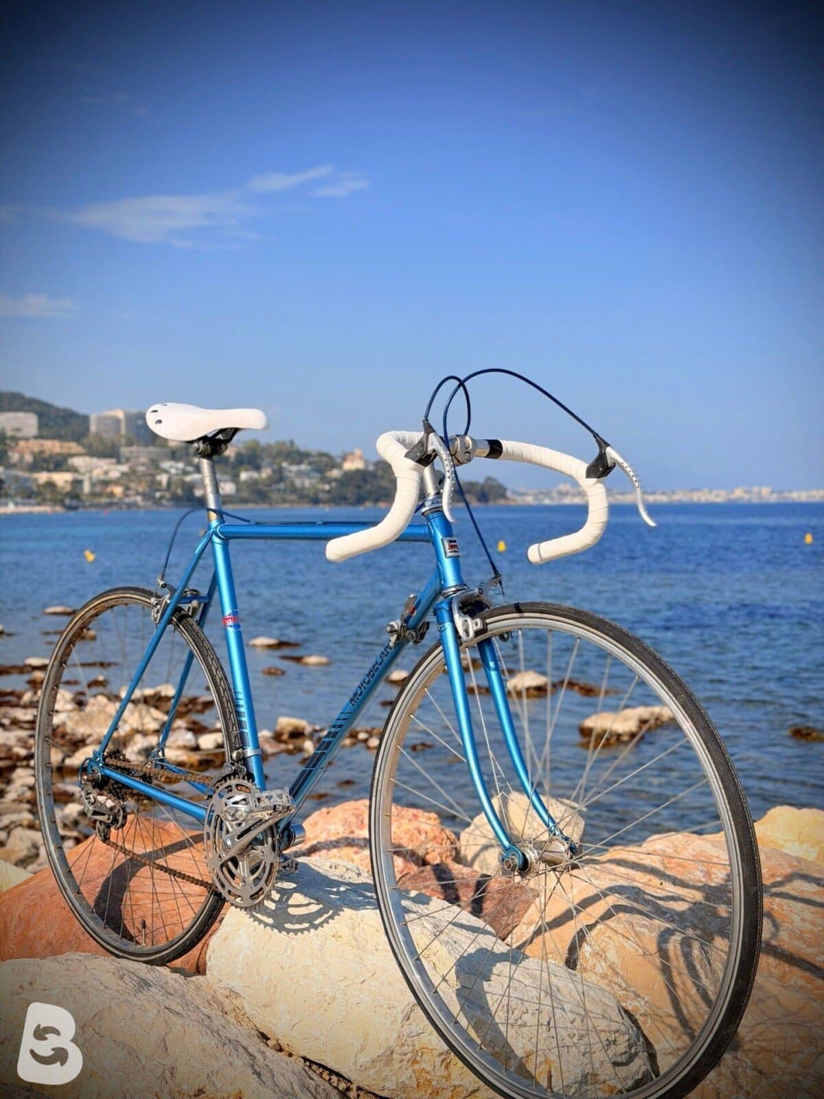 Motobecane Vélo route vintage / Vintage Road Bike – Taille M – Huret – Cadre acier 1980