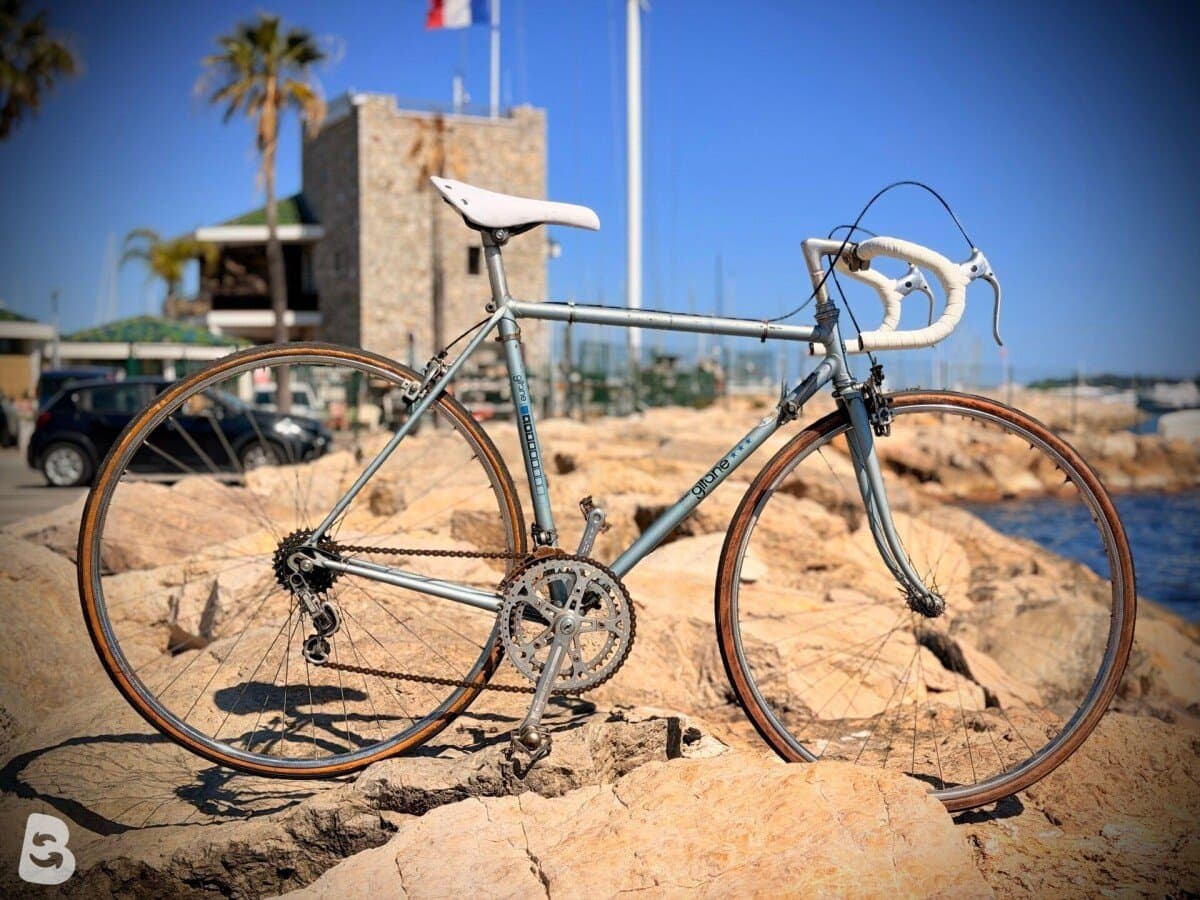 Gitane Vélo route vintage / Vintage Road Bike – Taille M – Huret – Cadre acier 1980
